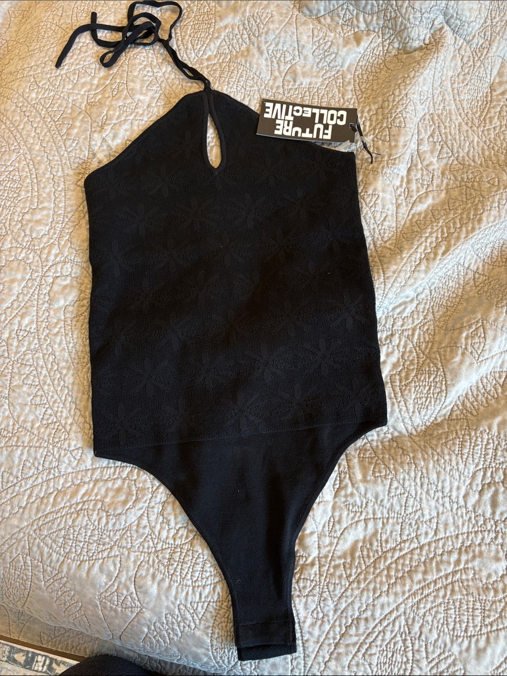 Women's Halter Sweater Bodysuit - Future Collective
